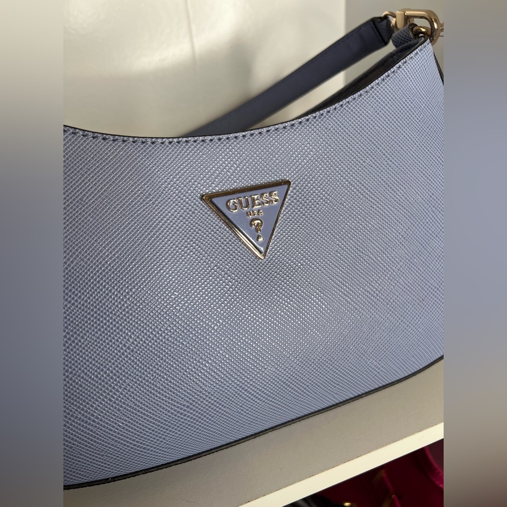 Guess Noelle Shoulder Bag Wisteria - Picture 3 of 11